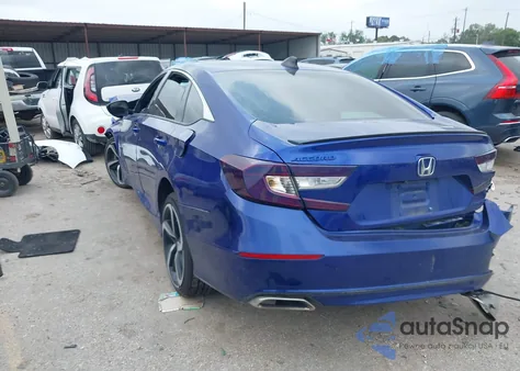 2021 Honda Accord Sport из США, поврежденный, VIN 1HGCV1F38MA109278
